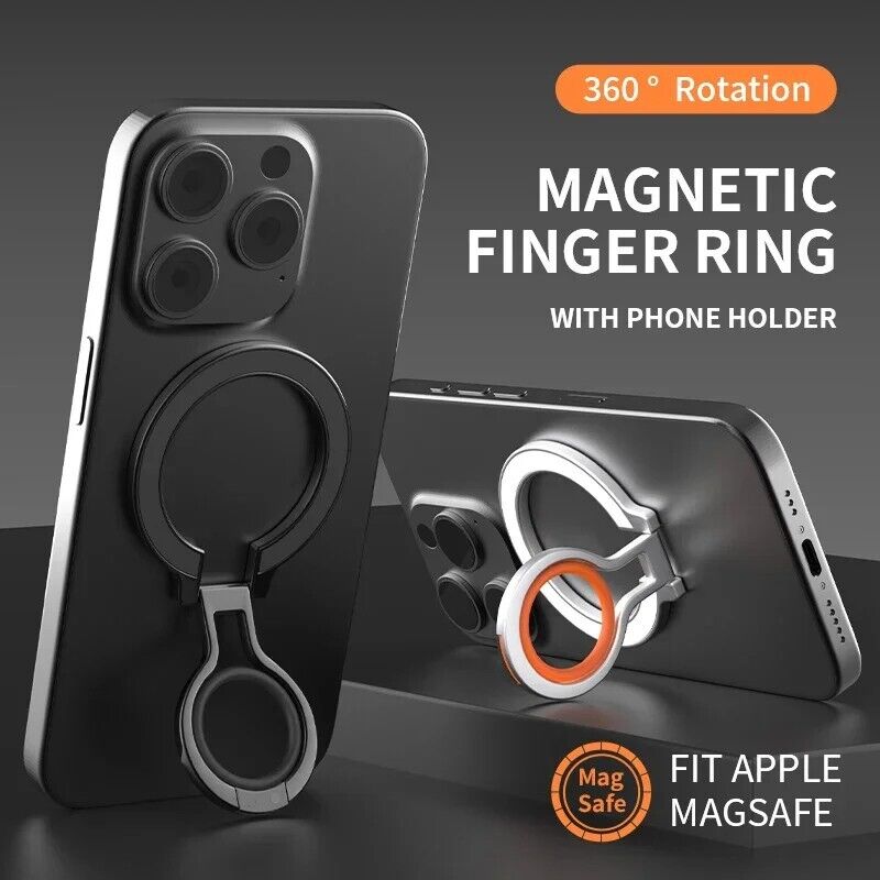 Cell Phone Finger Ring Magnetic Holder Magsafe 360