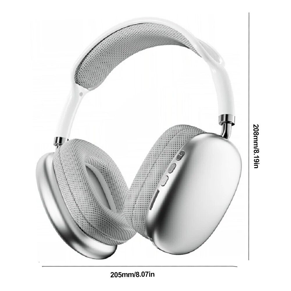 Gaming Headset Foldable Bluetooth5.0 Over-Ear Headphone Noise Reduction Automati