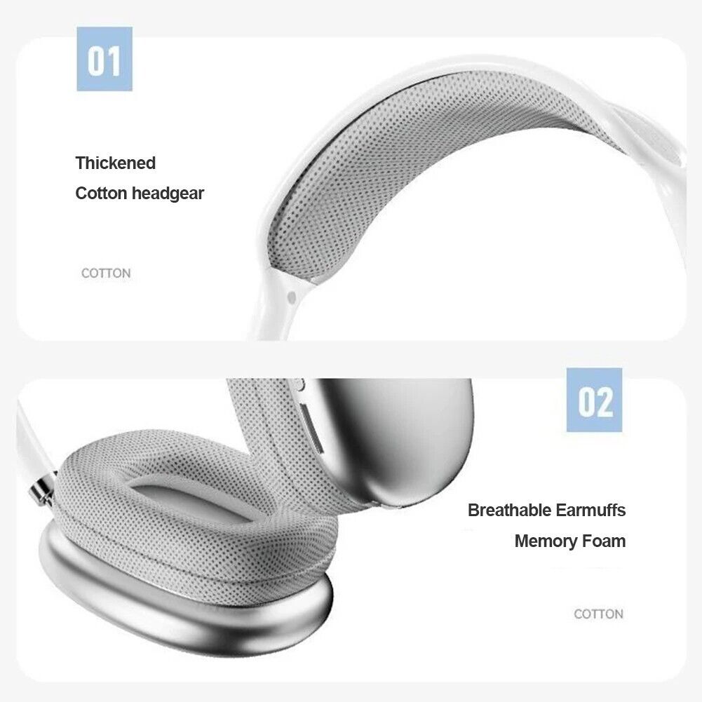 Headset Foldable Bluetooth5.0 Over-Ear Headphone Noise Reduction Automati