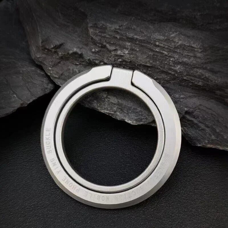 Magnetic Ring iPhone Holder For MagSafe Portable Mobile Phone Magnet Foldable