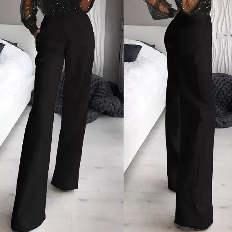 Jumpsuit Office Lady Elegant Suits