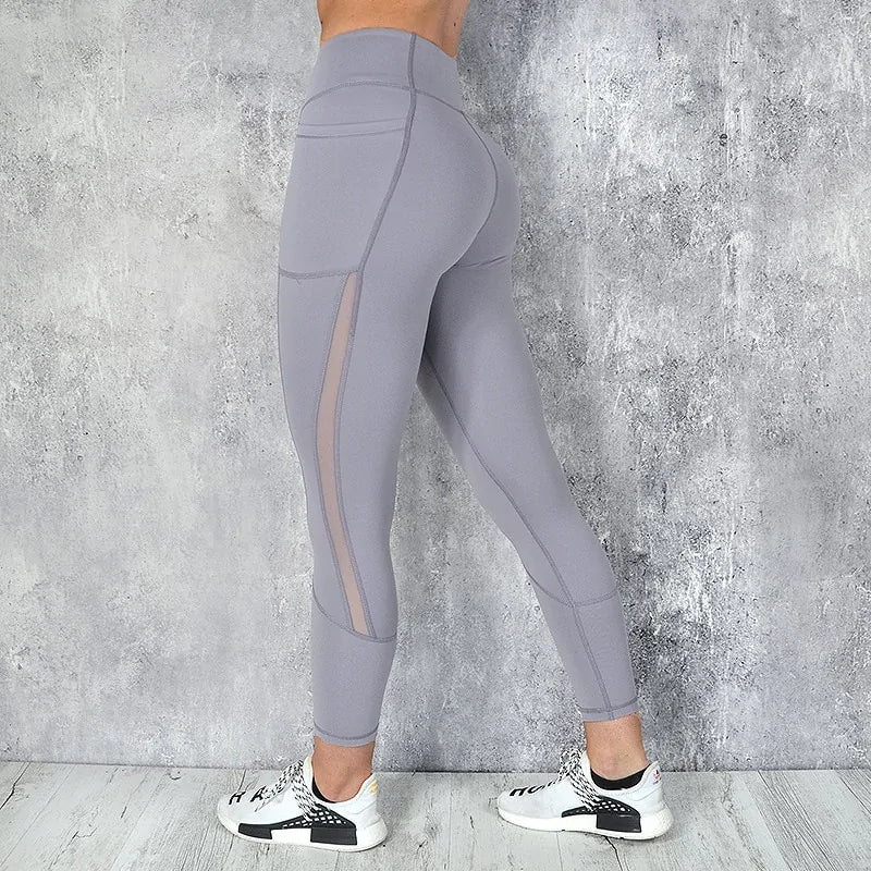 High Waist Pocket Leggings Fitness for Women