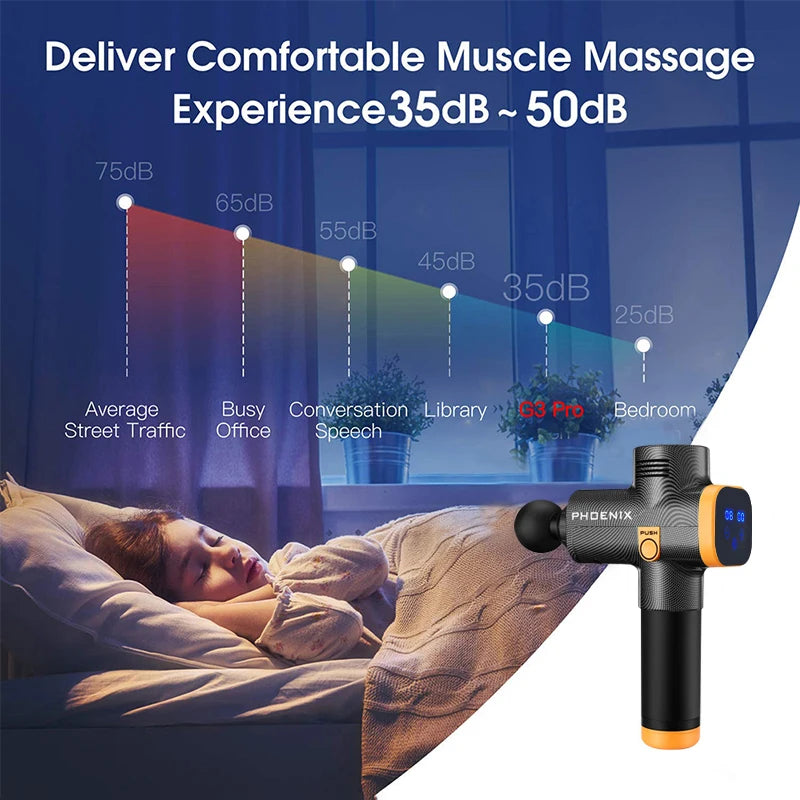 Phoenix A2 Massage Gun Portable Deep Tissue Muscle Relaxation