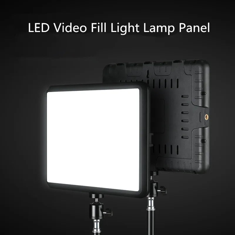 LED Photography Video Light Panel 8/12 Inch Lighting Photo Studio Lamp Kit For Shoot Live Streaming Youbube With Tripod Stand