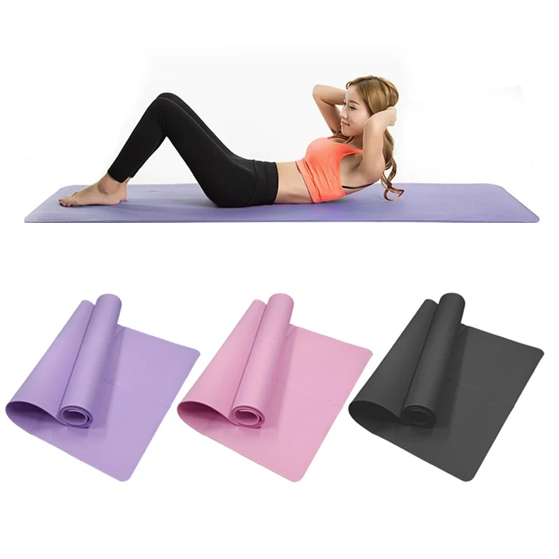 4MM Thick EVA Yoga Mats Anti-slip Sport Fitness Mat Blanket For Exercise Yoga And Pilates Gymnastics