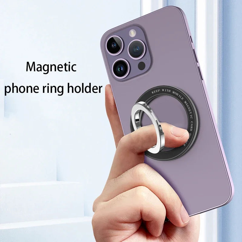 MagSafe Phone Magnetic Finger Ring Holder for iPhone 16-2 Pro Max