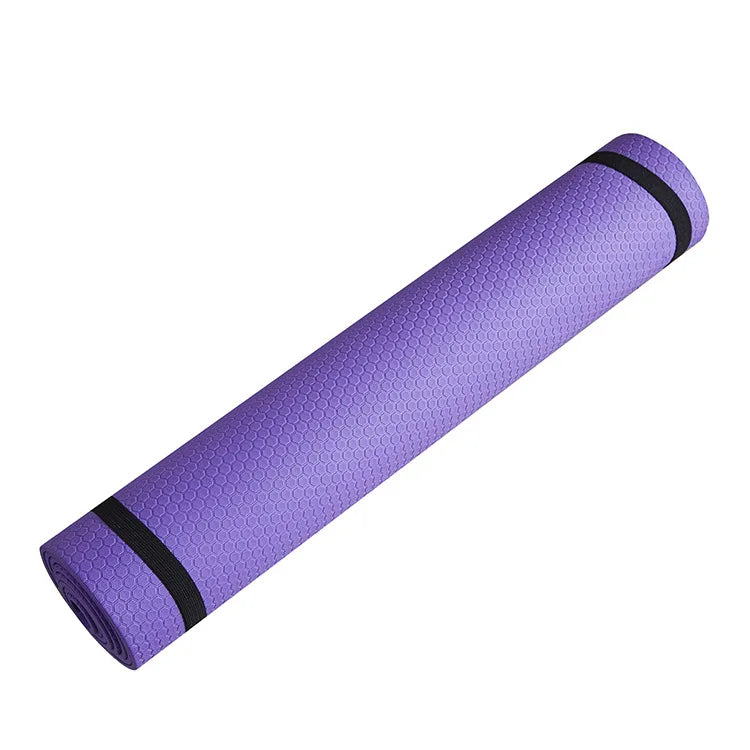 Thick Yoga Mat 3MM-6MM Anti-skid Sports Fitness Mat  EVA Comfort Foam Pilate Gym