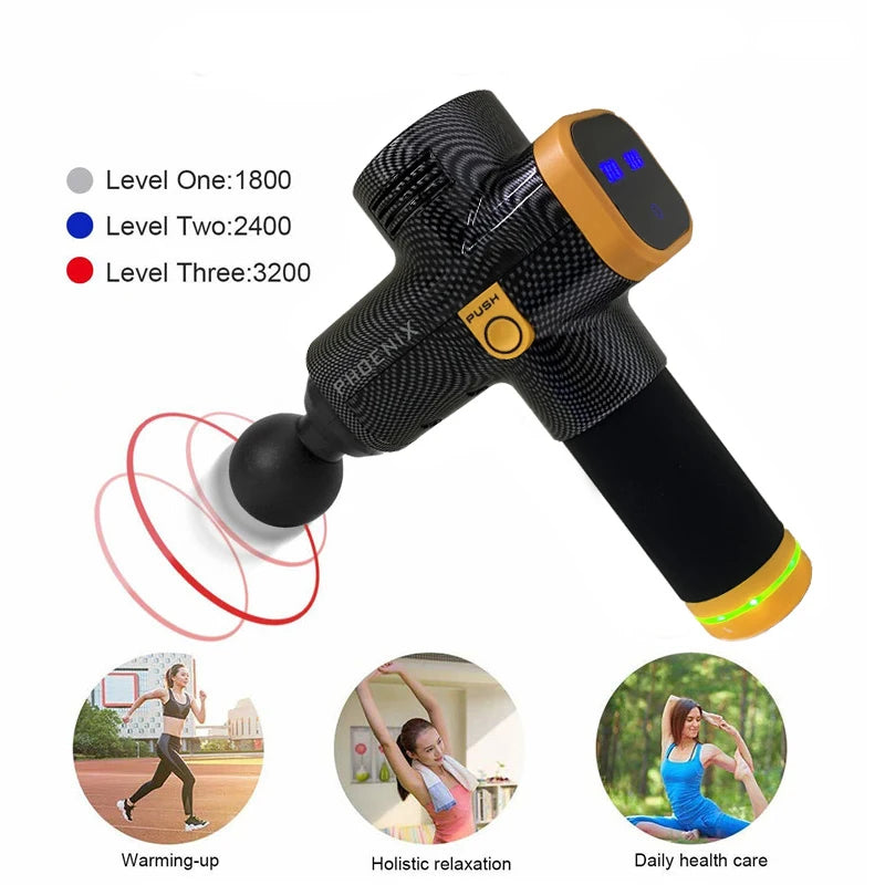 Phoenix A2 Massage Gun Portable Deep Tissue Muscle Relaxation