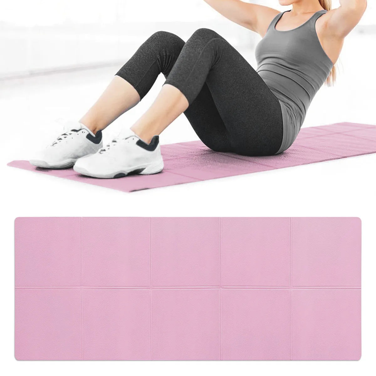 4MM Thick EVA Yoga Mats Anti-slip Sport Fitness Mat Blanket For Exercise Yoga And Pilates Gymnastics