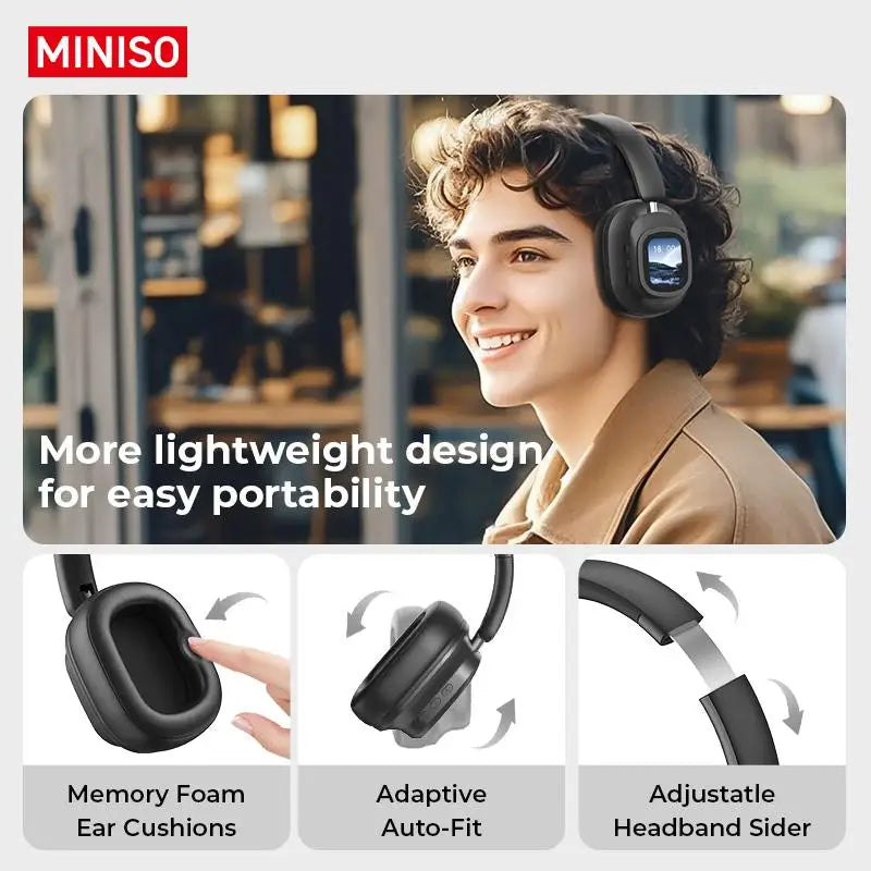 Advanced G90 Bluetooth Headphones with Touch Screen