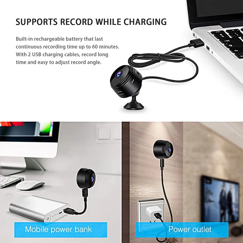 Mini IP Camera A9 1080P HD Wireless Micro Camcorders Voice Video Security