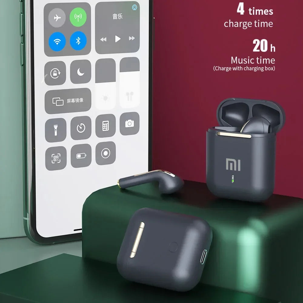 Xiaomi J18 Headset Wireless Earphones Bluetooth Headphones True For Stereo Sport Game With Mic Touch