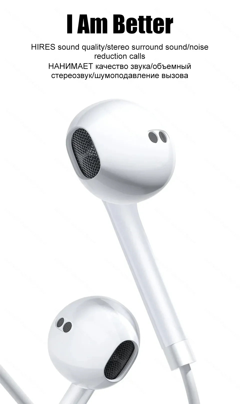 Headphones Original For Apple iPhone 16-11 Pro Max Earphones XR X XS 8 Plus Bluetooth Wired Earbuds Headset Accessories