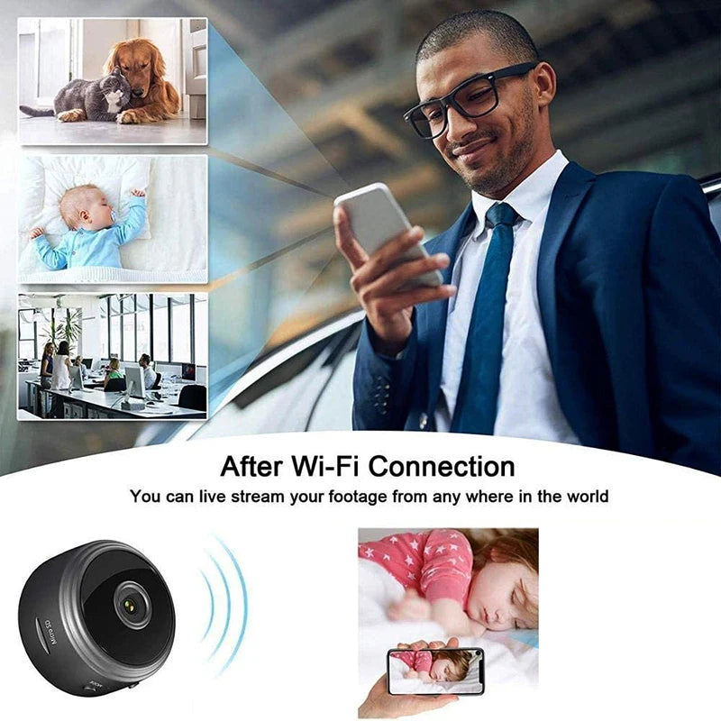 Mini IP Camera A9 1080P HD Wireless Micro Camcorders Voice Video Security