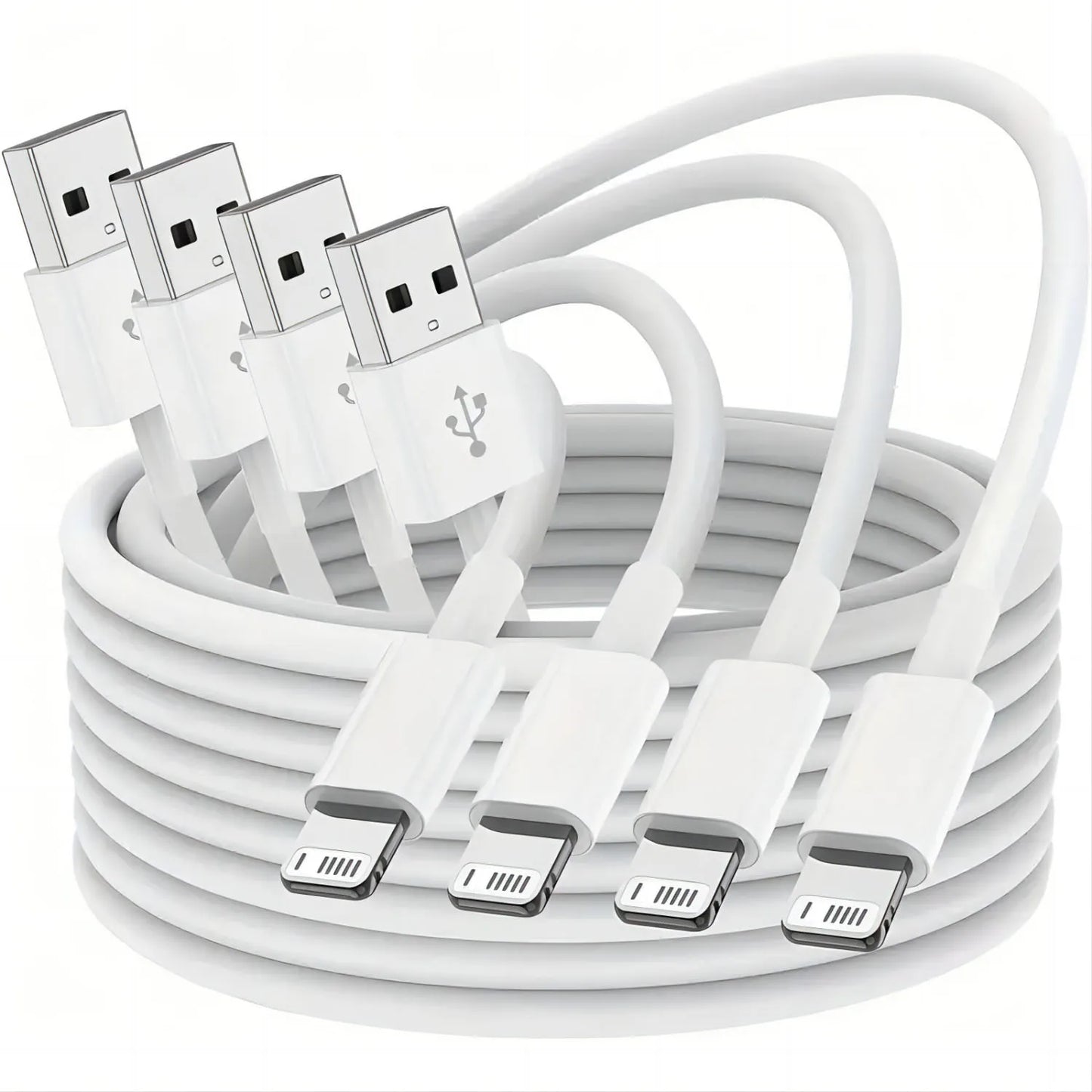 Fast Charging USB A to L  Cable Cord for iPhone IPad