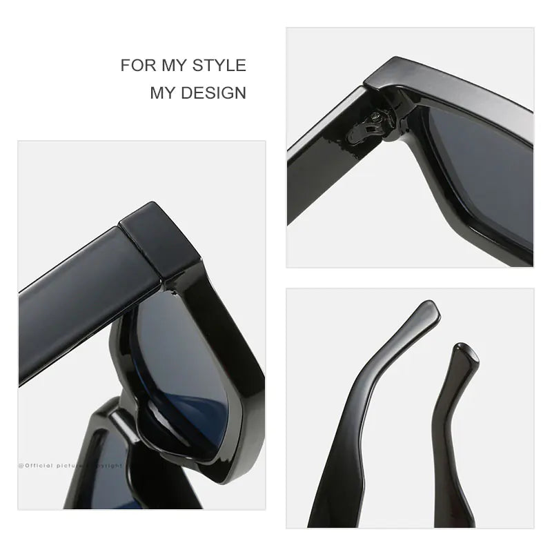 Classic Square Sunglasses Unisex