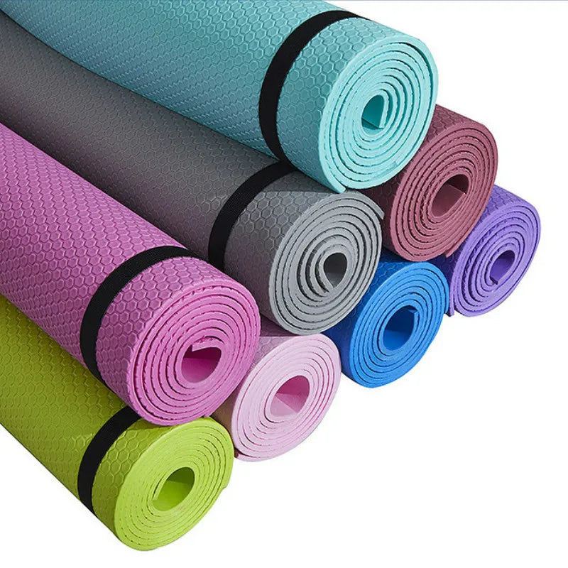 Thick Yoga Mat 3MM-6MM  Anti-skid Sports Fitness Mat EVA Comfort Foam yoga matt for Exercise, Yoga, and Pilates