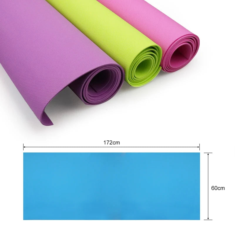 Thick Yoga Mat 3MM-6MM  Anti-skid Sports Fitness Mat EVA Comfort Foam yoga matt for Exercise, Yoga, and Pilates