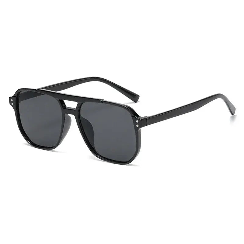 Vintage Square Sunglasses Men's Women's