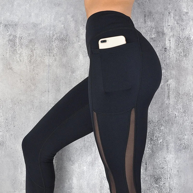 High Waist Pocket Leggings Fitness for Women