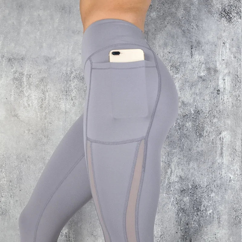 High Waist Pocket Leggings Fitness for Women